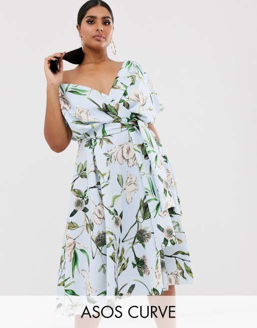 Asos curve cheap prom dress