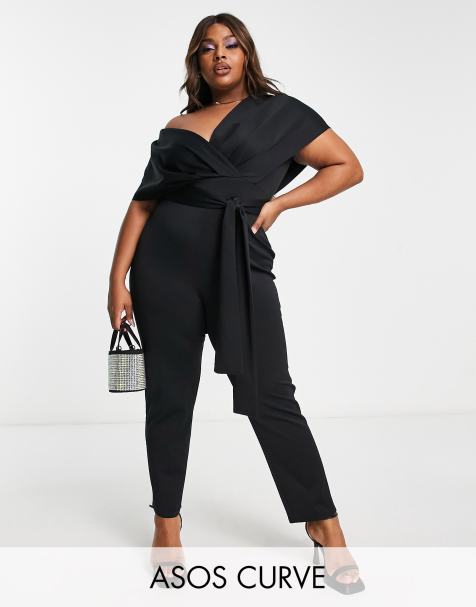 Plus size shop overlay romper