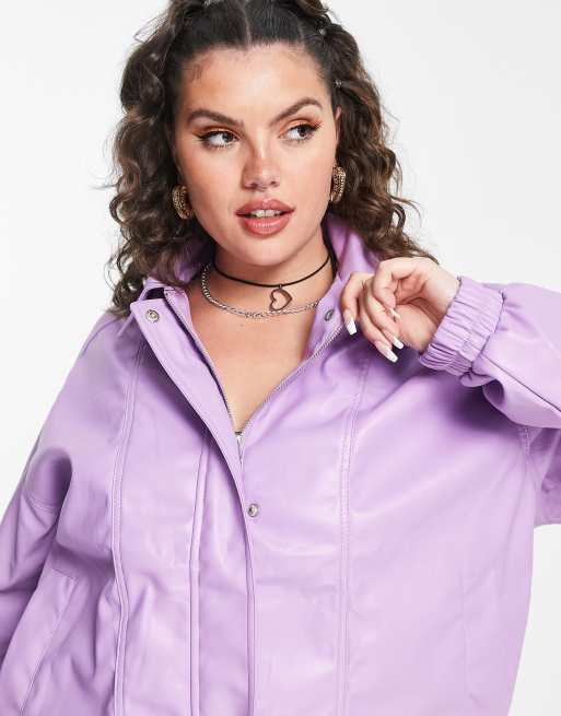 Asos purple jacket hotsell