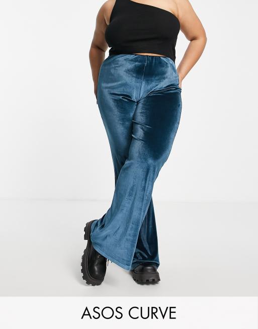 Plus size outlet stretch flare pants