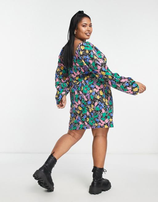 Asos multi coloured clearance dress