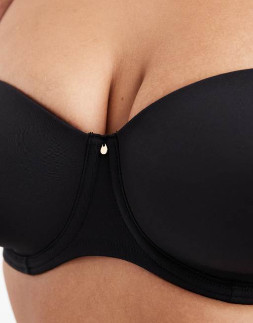 ASOS DESIGN Curve – Geformter Multiway-BH in Schwarz mit Bügel, 4 von 4
