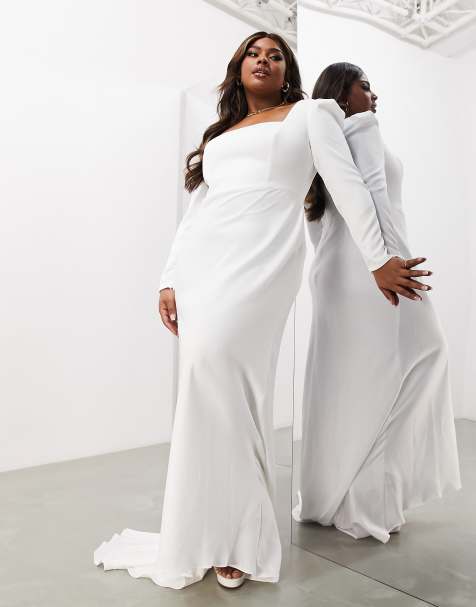 White Plus Size Midi Dresses, Plus Size White Sundresses