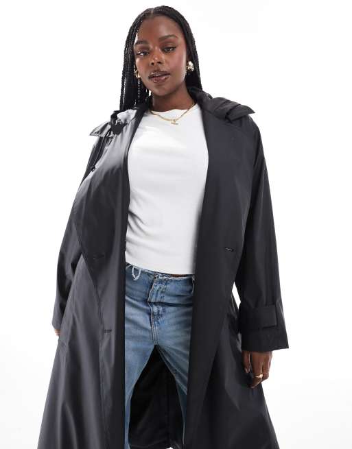 Asos curve trench coat on sale