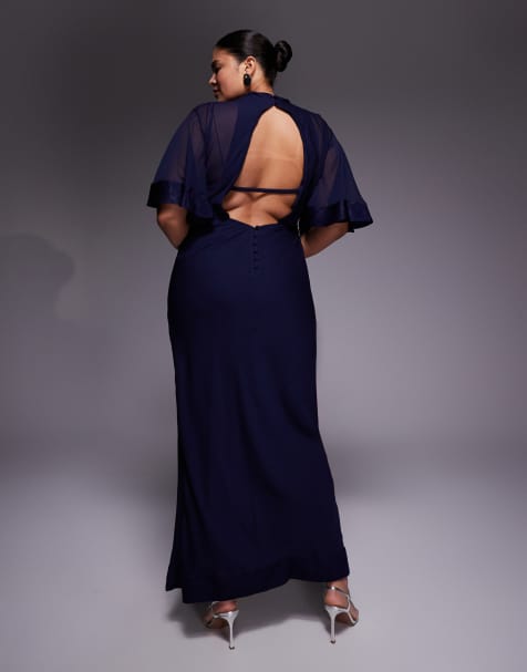 Shop Plus Size Prom Dresses Online | Long Sleeve, Cami & More | ASOS