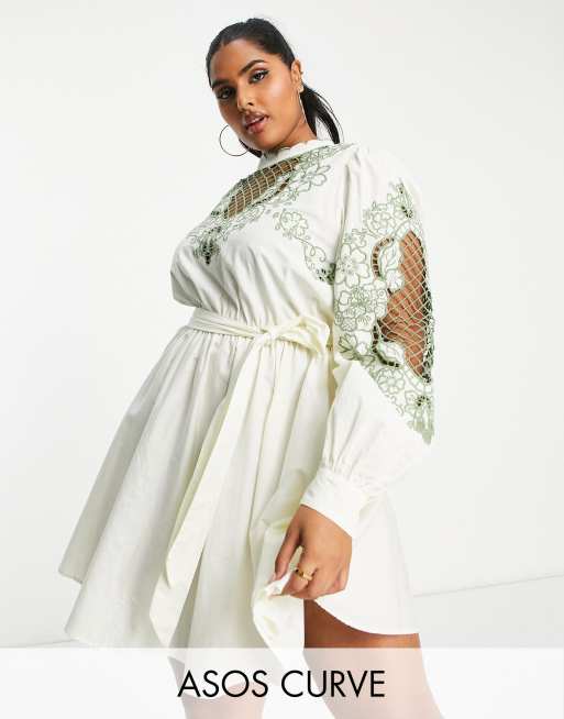 Asos plus size wedding guest outlet dresses