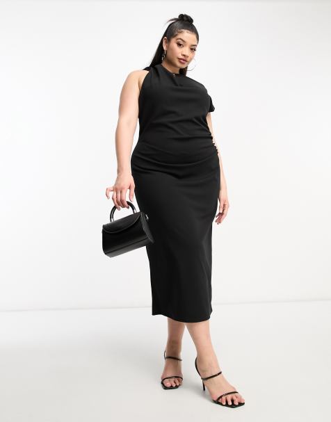 Ruched dresses plus size