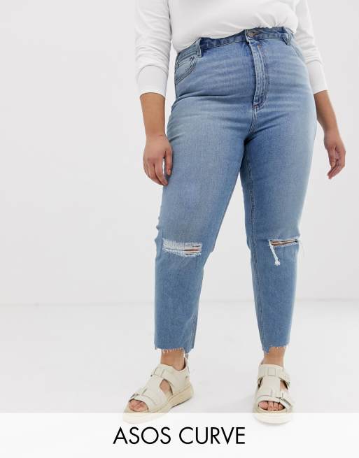 Asos womens hotsell ripped jeans