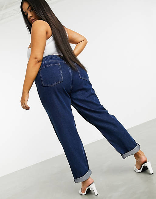  Curve high rise 'original' mom jeans in darkwash 