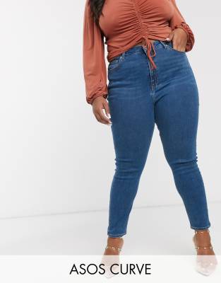 asos plus jeans