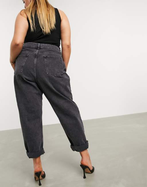 Asos curve mom store jeans