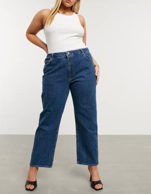 curve straight leg jeans