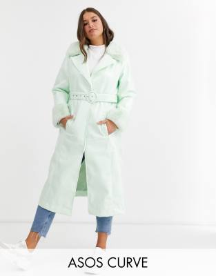 asos curve coats sale
