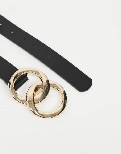 ASOS DESIGN Curve – Höft- och midjeskärp med dubbla kedjor och cirklar, 4 av 4
