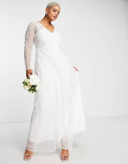 Asos plus size on sale bridal