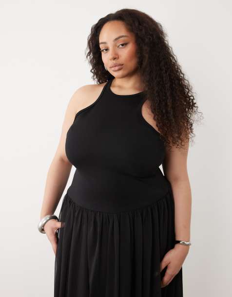 Black Plus Size Dresses | Shop at ASOS