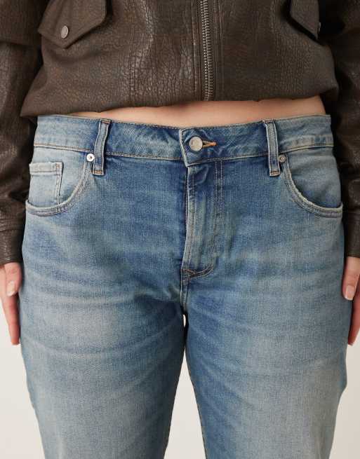 ASOS DESIGN Curve - Jean bootcut - Bleu délavé moyen , 4 de 5