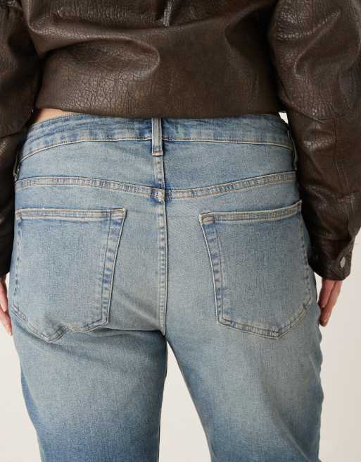 ASOS DESIGN Curve - Jean bootcut - Bleu délavé moyen , 5 de 5