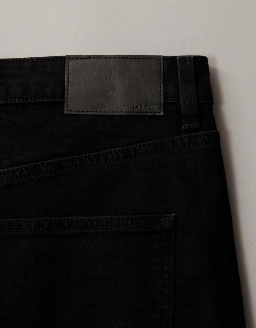 ASOS DESIGN Curve - Jean droit stretch et confortable longueur cheville - Noir, 6 de 7