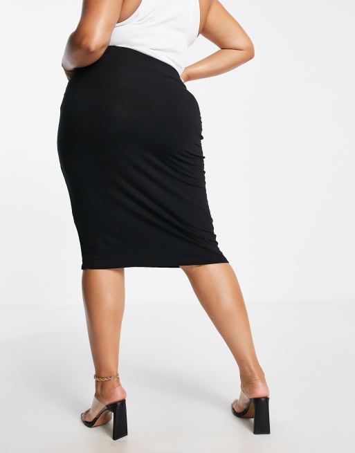 asos curve pencil skirt