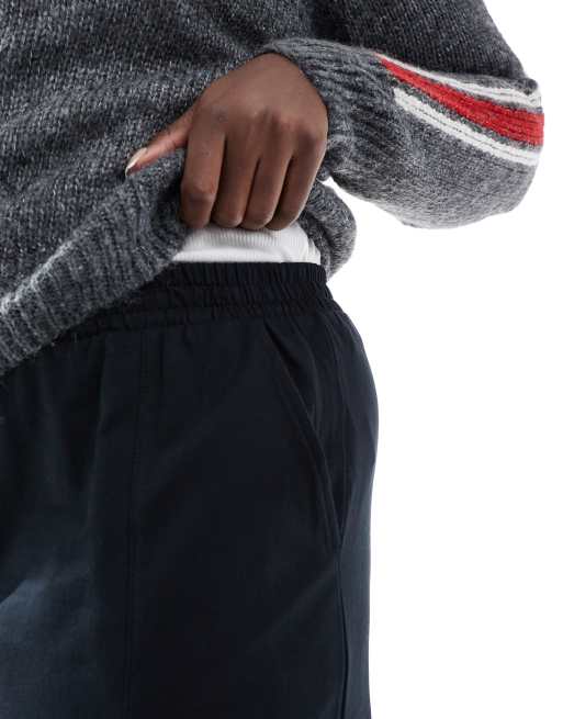ASOS DESIGN Curve - Joggingbroek met rechte pijpen in zwart, 3 van 5
