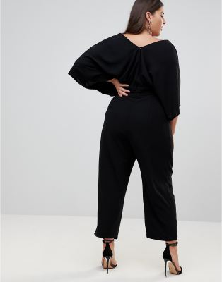 black kimono jumpsuit