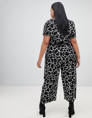asos animal print jumpsuit