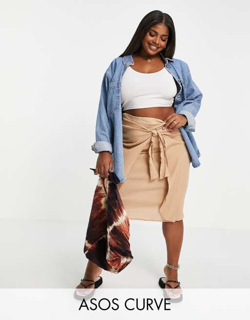 Asos curve jupe sale