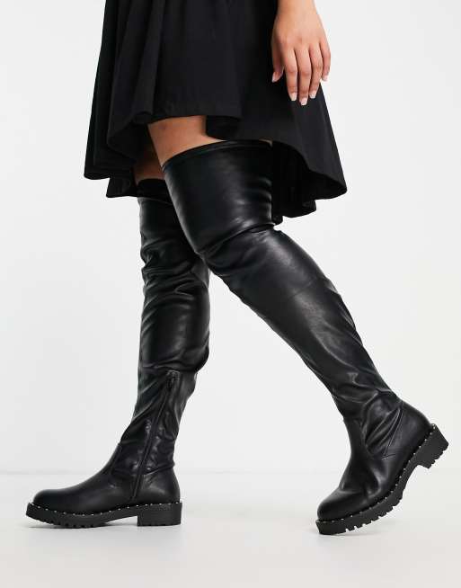 Asos overknee outlet stiefel