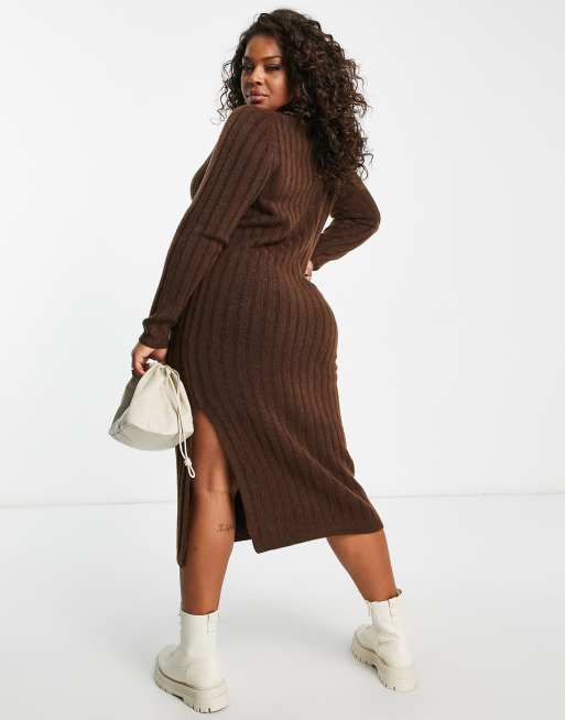 Asos knitted shop midi dress