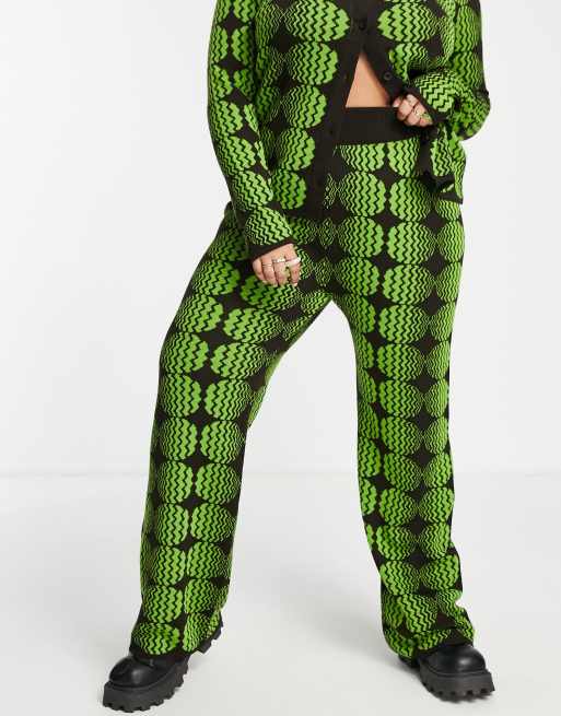 新品　WALLART LIKE JACQUARD KNIT PANTS　ネイビー 新品 WALLART LIKE JACQUARD KNIT PANTS ネイビー