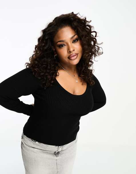 Plus Size Sweaters & Plus Size Cardigans