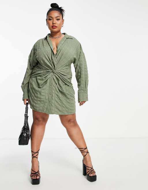 Asos curve clearance shirt dress