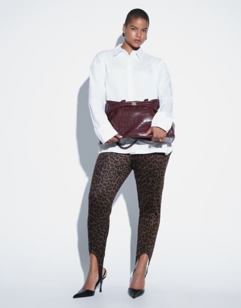 ASOS DESIGN Curve koszula boxy oversize w kolorze białym - view 1