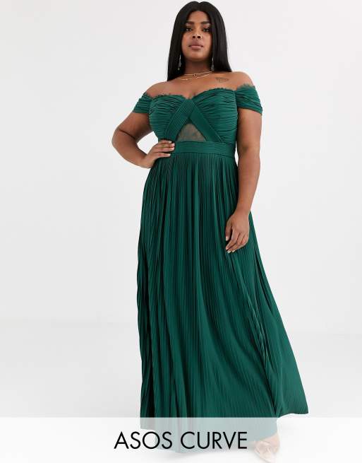 Asos curve clearance lace dress