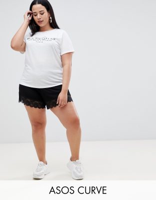 lace cycling shorts asos