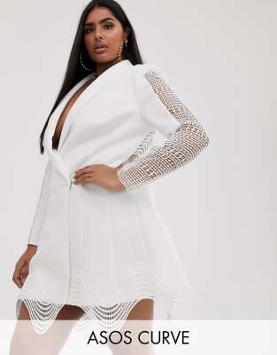blazer dress curve