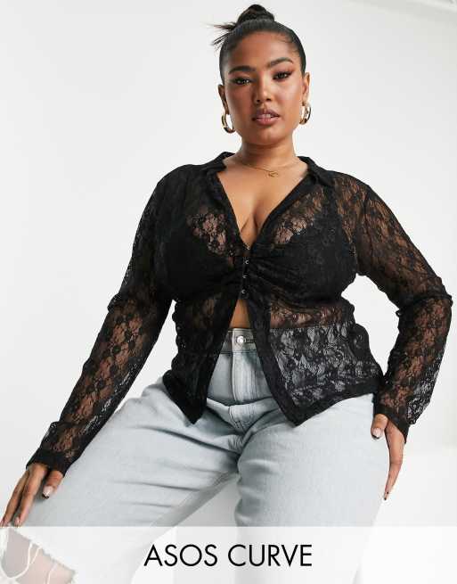 Asos curve clearance tops