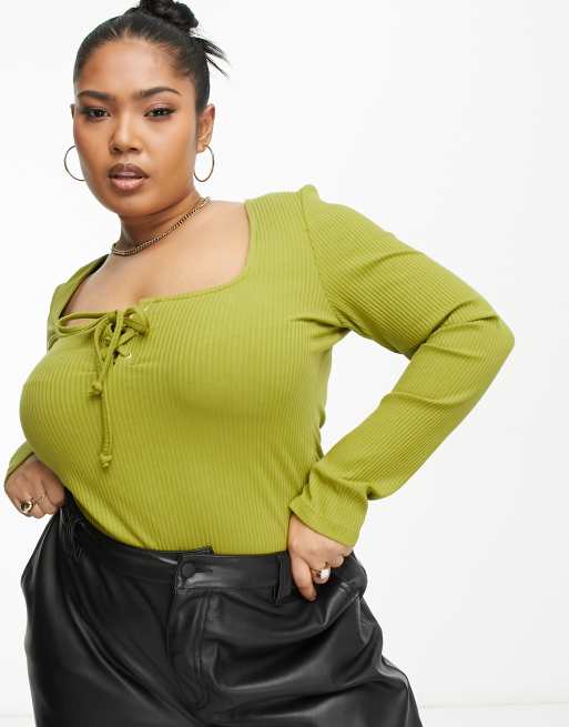 ASOS DESIGN Plus-Size Tops for Women