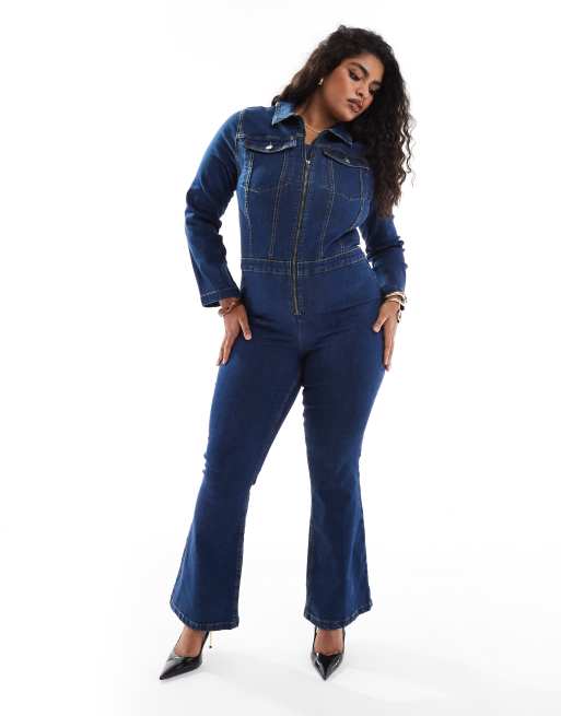 Asos curve overalls sales