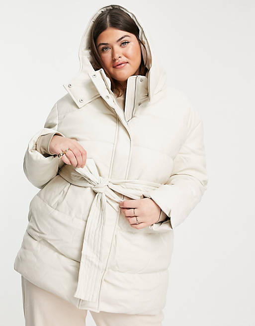 Asos Design Curve Leather Look Belted, Sears Winter Coat Clearance