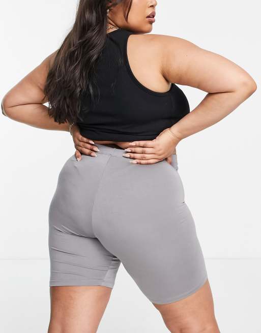 ASOS DESIGN Curve basic legging shorts