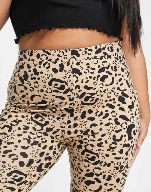 ASOS DESIGN legging in leopard print