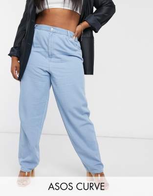 lightweight mom jeans