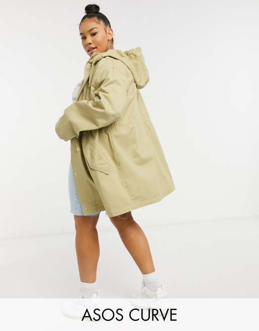 Asos 2024 curve parka