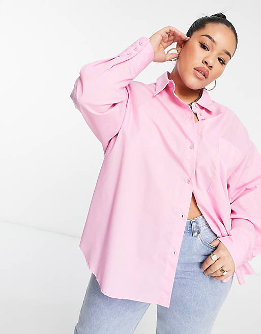 VILA Bluse Rabatt 56 % DAMEN Hemden & T-Shirts Lingerie Rosa 42 