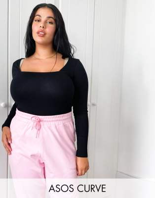 asos plus tops