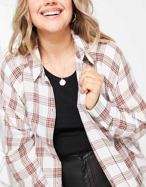 Checked shirt womens outlet asos