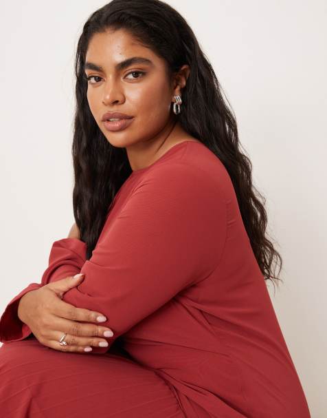 Red Plus Size Formal Dresses | ASOS