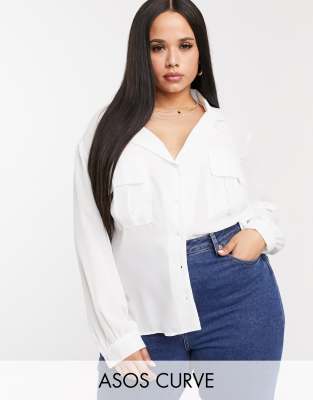 asos plus size tops